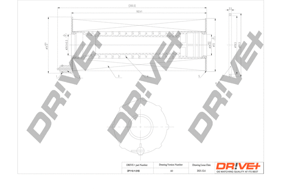 Oil Filter (DP1110.11.0105)