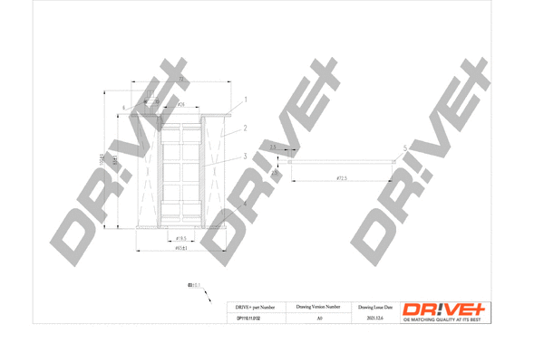 Oil Filter (DP1110.11.0132)