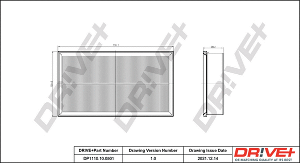 Air Filter (DP1110.10.0501)