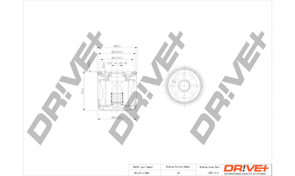 Oil Filter (DP1110.11.0021)