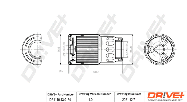 Fuel Filter (DP1110.13.0134)