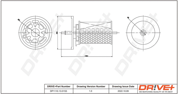 Fuel Filter (DP1110.13.0155)