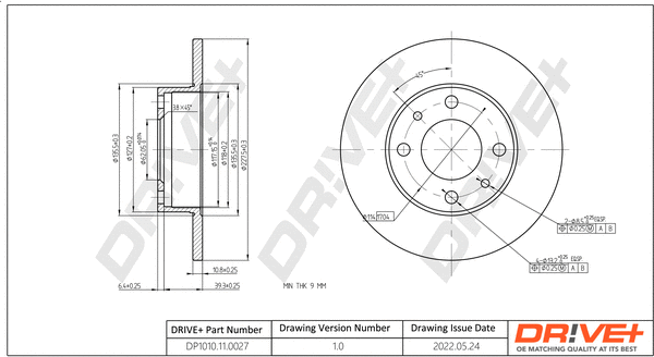 Brake Disc (DP1010.11.0027)