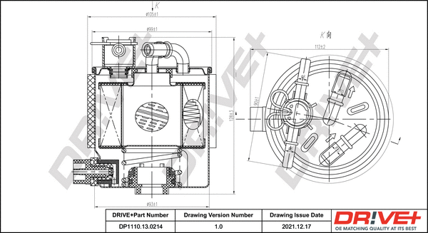 Fuel Filter (DP1110.13.0214)