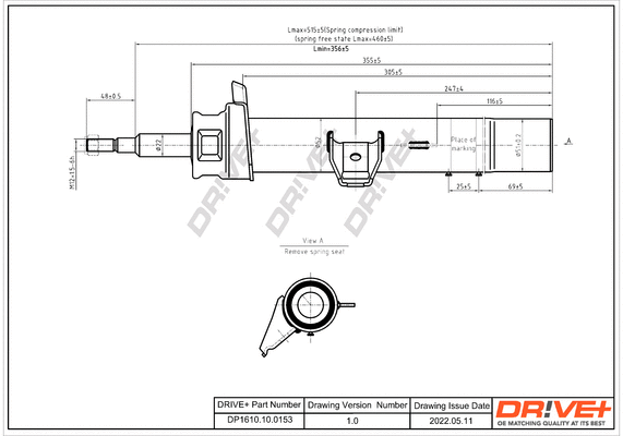 Shock Absorber (DP1610.10.0153)