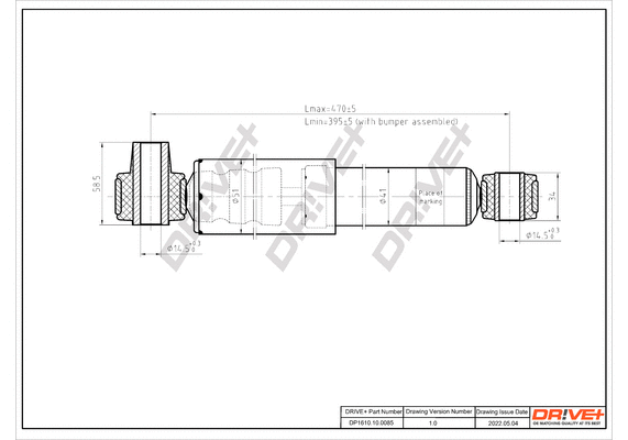 Shock Absorber (DP1610.10.0085)