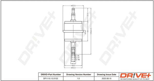Fuel Filter (DP1110.13.0152)