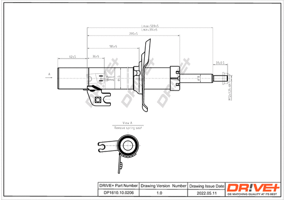 Shock Absorber (DP1610.10.0206)