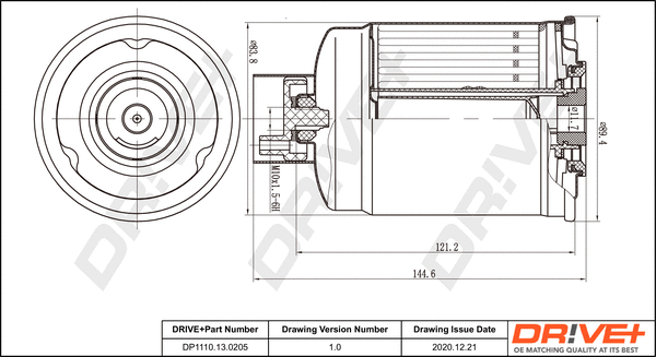 Fuel Filter (DP1110.13.0205)