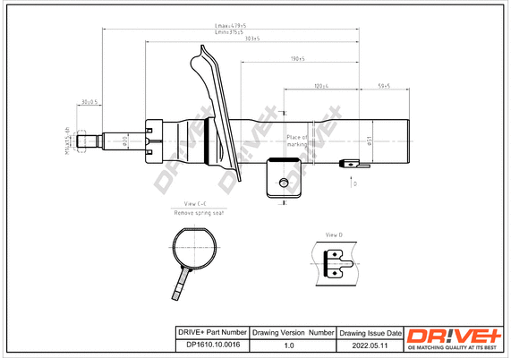 Shock Absorber (DP1610.10.0016)