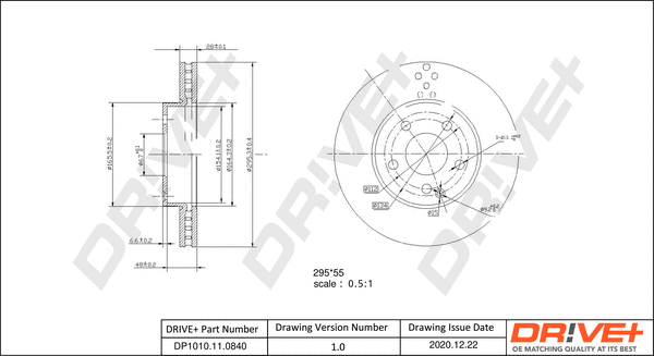 Brake Disc (DP1010.11.0840)