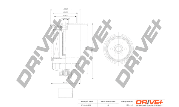 Fuel Filter (DP1110.13.0278)