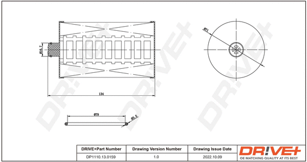 Fuel Filter (DP1110.13.0159)