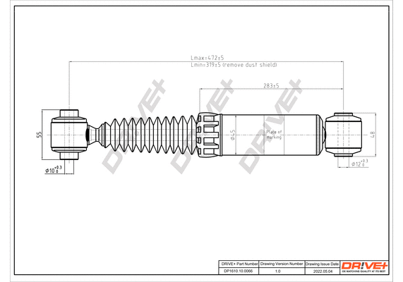 Shock Absorber (DP1610.10.0066)