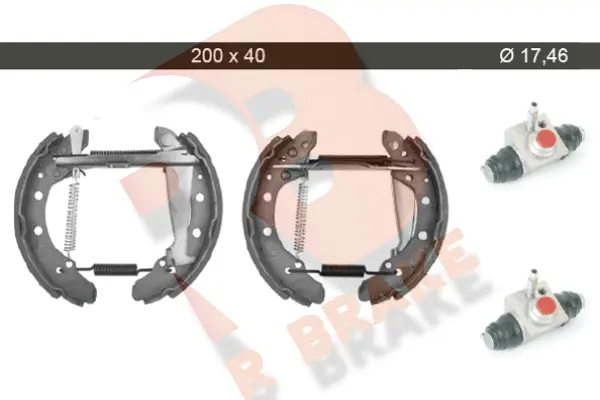 Brake Shoe Set (79RBKT0099)
