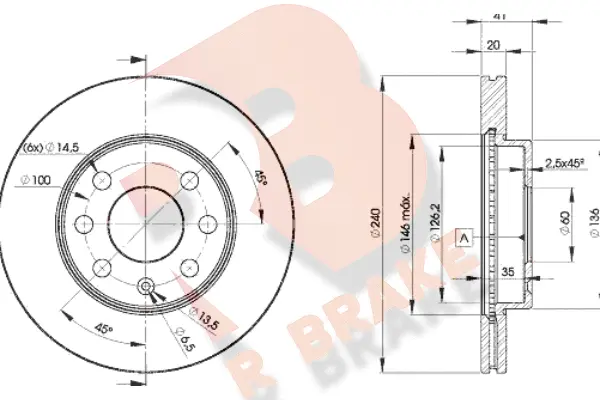 Brake Disc (78RBD29021)