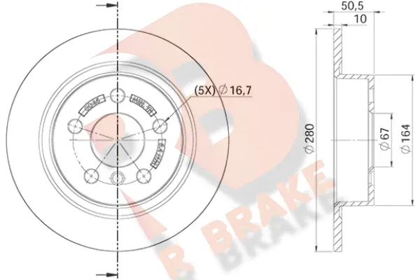 Brake Disc (78RBD20045)