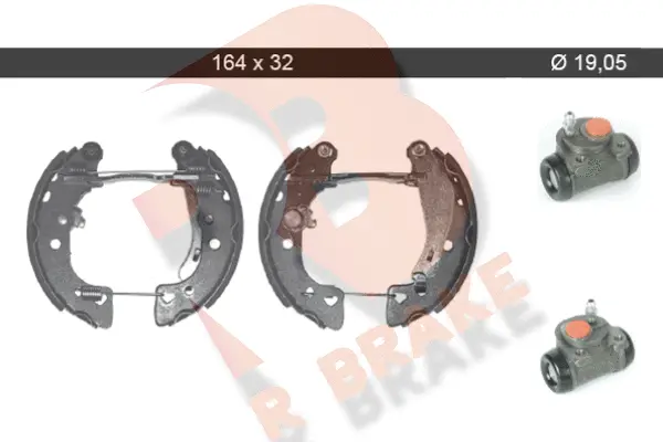 Brake Shoe Set (79RBKT0100)