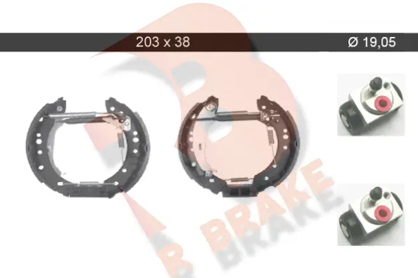 Brake Shoe Set (79RBKT0092)
