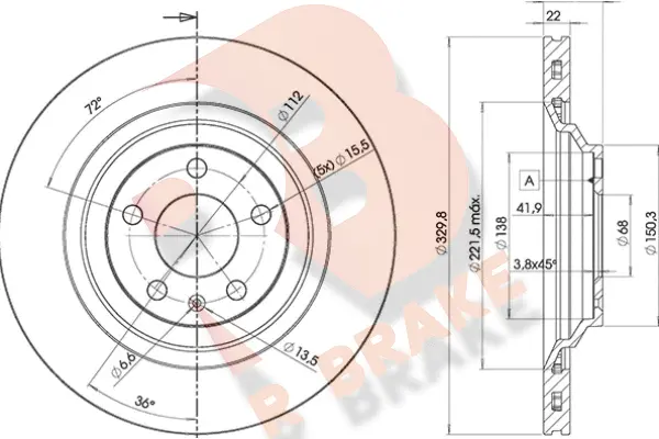Brake Disc (78RBD25314)