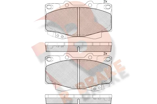 Brake Pad Set, disc brake (RB1781)