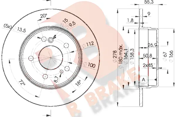 Brake Disc (78RBD20412)