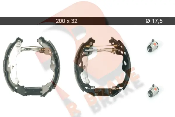 Brake Shoe Set (79RBKT0008)