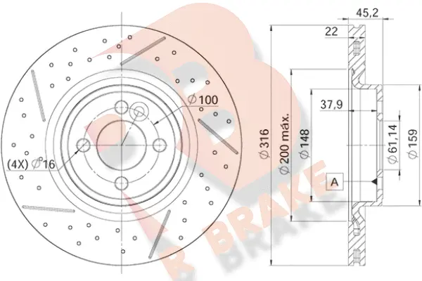 Brake Disc (78RBD29066)
