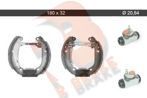 Brake Shoe Set (79RBKT0062)