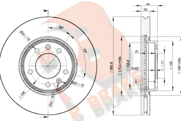 Brake Disc (78RBD24685)