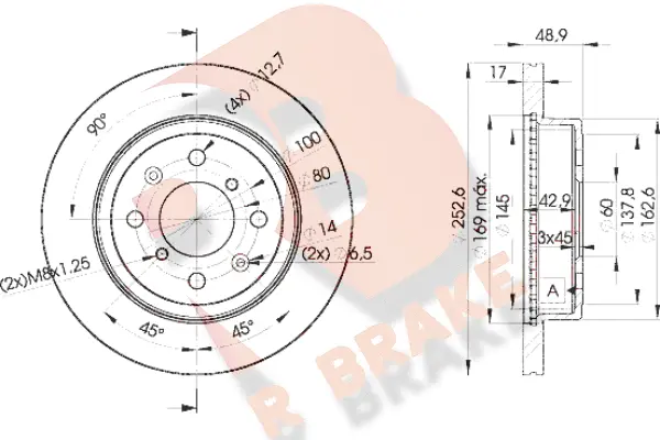 Brake Disc (78RBD20715)