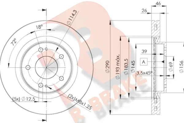 Brake Disc (78RBD27031)