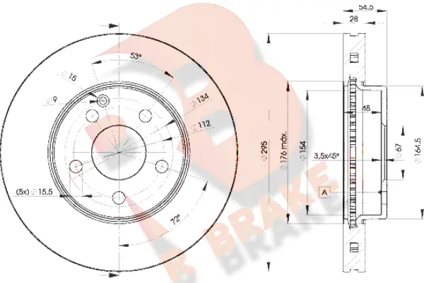 Brake Disc (78RBD20812)