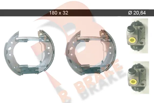 Brake Shoe Set (79RBKT0031)