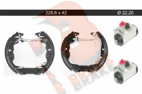 Brake Shoe Set (79RBKT0138)