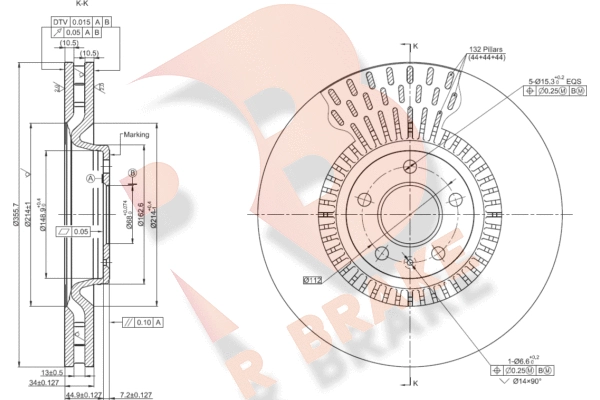 Brake Disc (78RBD14151)