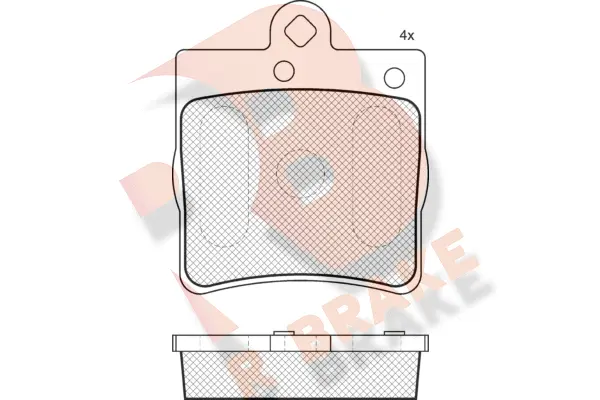 Brake Pad Set, disc brake (RB1311-396)