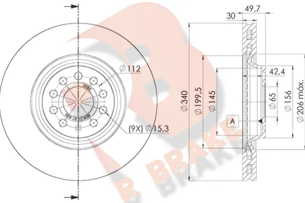 Brake Disc (78RBD26085)
