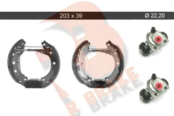 Brake Shoe Set (79RBKT0053)