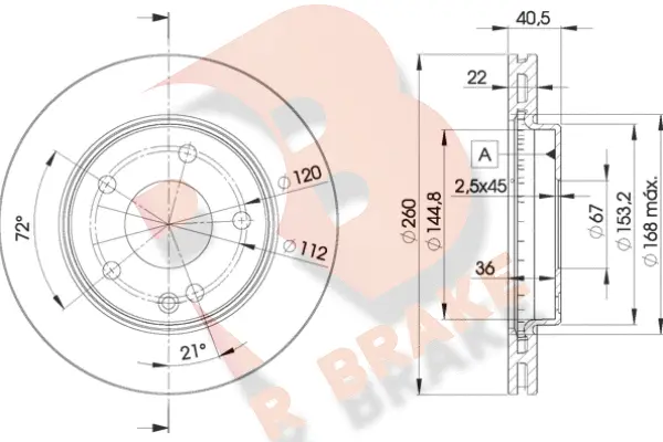 Brake Disc (78RBD20113)