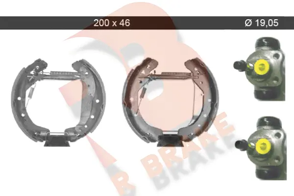Brake Shoe Set (79RBKT0042)