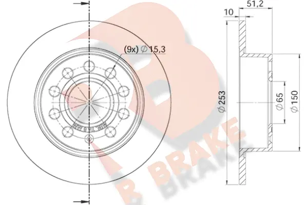 Brake Disc (78RBD25640)