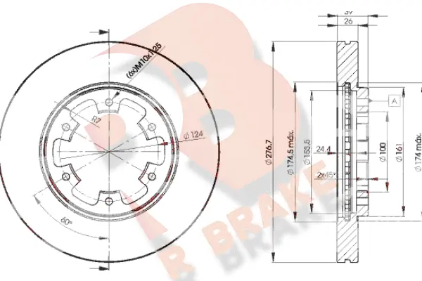 Brake Disc (78RBD23101)