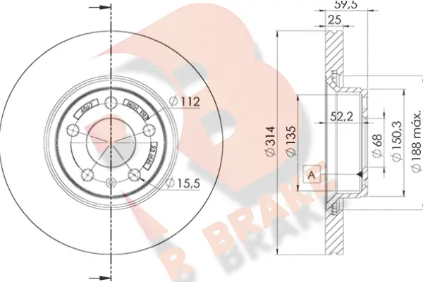 Brake Disc (78RBD24067)
