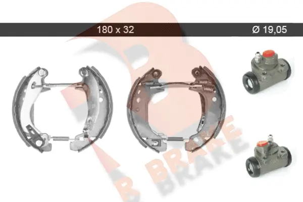 Brake Shoe Set (79RBKT0061)