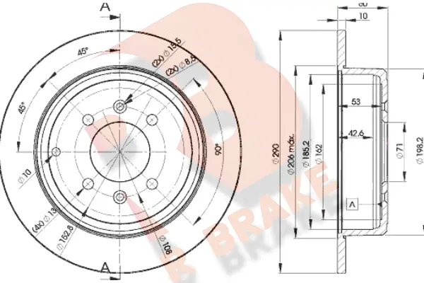 Brake Disc (78RBD24250)