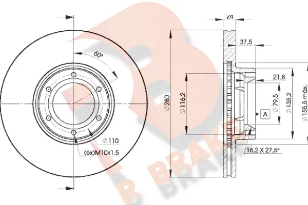 Brake Disc (78RBD26847)