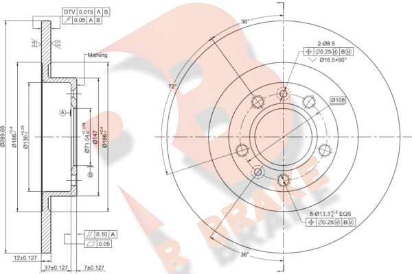 Brake Disc (78RBD20040)