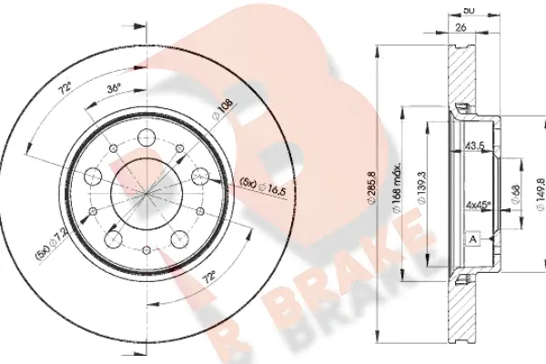 Brake Disc (78RBD24046)