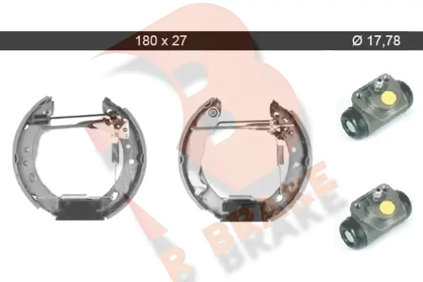 Brake Shoe Set (79RBKT0076)
